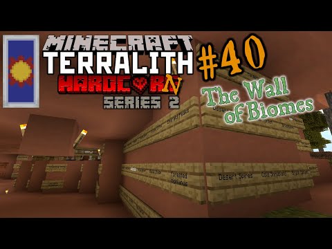 The Ultimate Biome Wall in Minecraft Hardcore 1.20 + Terralith