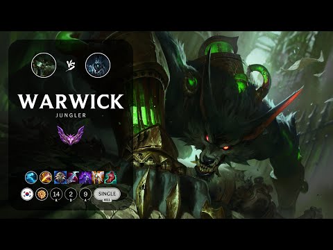 Warwick Jungle vs Karthus - KR Master Patch 14.6