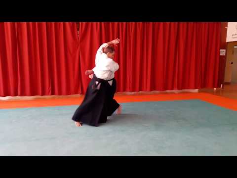 Tachi waza, Yokomen uchi, Irimi nage