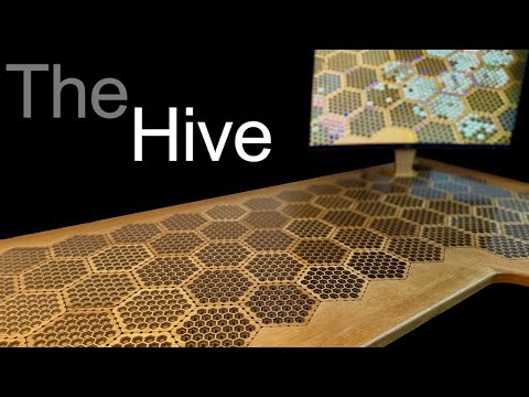The Hive: Building a beehive simulation desk