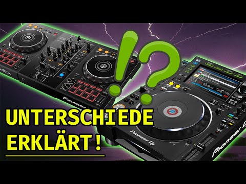 Thumbnail zu Was ist der Unterschied zwischen CDJs und Controllern?