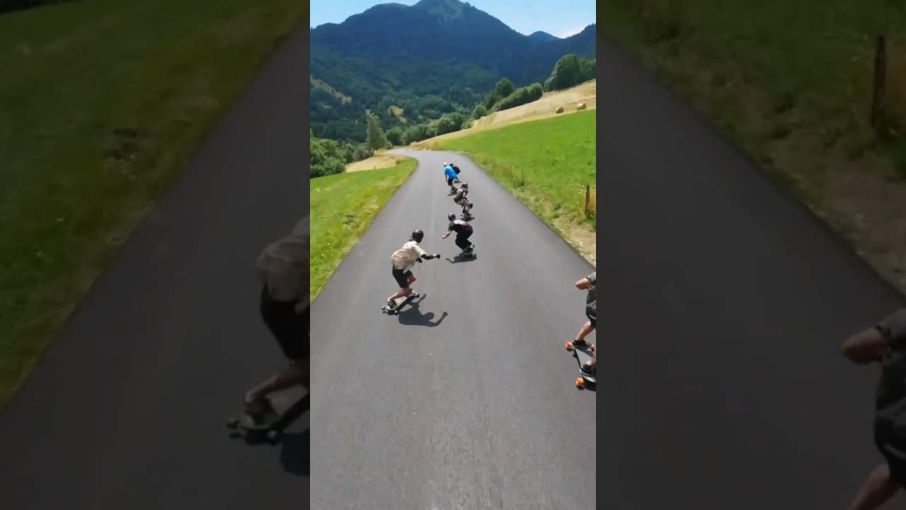 fast game with the french riders! #freebordeurope #freeboard #freebord #downhillrider #extremsports