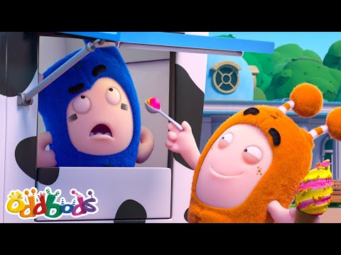 Arctic Ice Cream Adventure🍦 | Oddbods | Monster Cartoon for Kids
