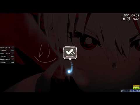 OSU(Hard difficulty level) Shadowraze – showdown