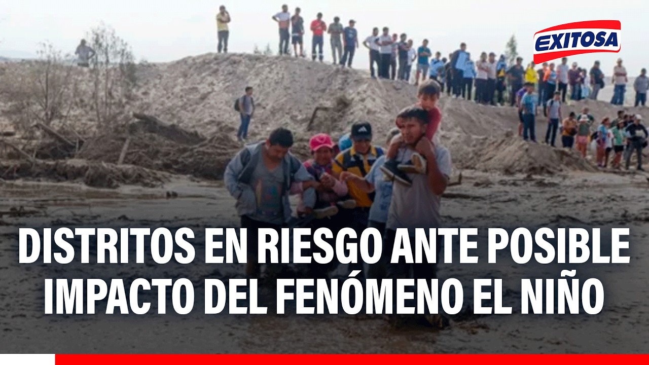 🔴🔵 Alerta por Fenómeno El Niño: Ate, Chosica, Chaclacayo y otros distritos en riesgo