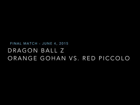Dragon Ball Z TCG - Local Tournament Final - Orange Gohan vs. Red Piccolo - 6/11/15