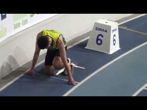 400M JUM - SERIE 3 Championnats de France Cadets, Juniors en salle VAL DE REUIL - 24/02/2018