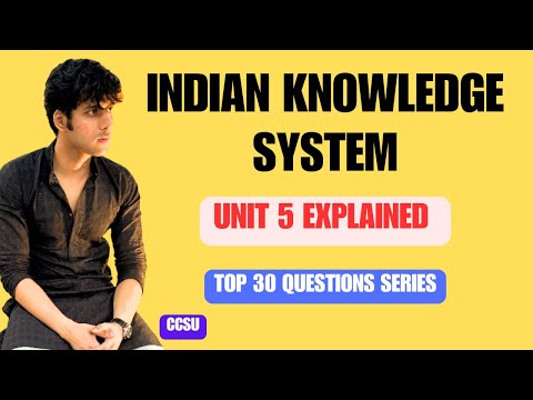 Indian Knowledge System for BBA 1st Semester Exam Favourite Questions