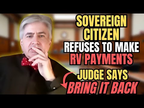 Unbelievable! Sovereign Citizen PAYS RV Loan Using a PROMISSORY NOTE!