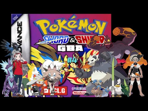 Pokémon Sword and Shield GBA #4 | Derrotantando o Ginásio do tipo Lutador !