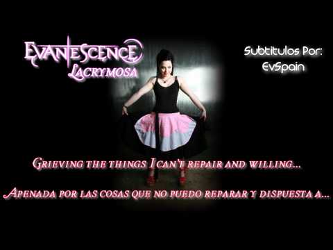 Evanescence Lacrymosa Subtitulado ENGLISH+SPANISH [HD 720p]
