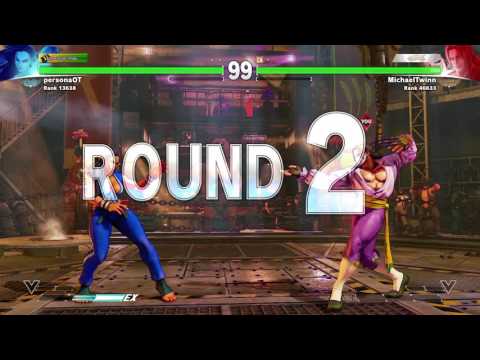 Street Fighter 5 Great match