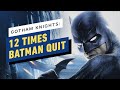 The Dark Knight Retires: 12 Times Batman Called It Quits | Gotham Knights