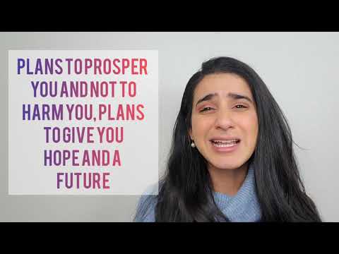 Inglês com a Bíblia -  Jeremias 29:11