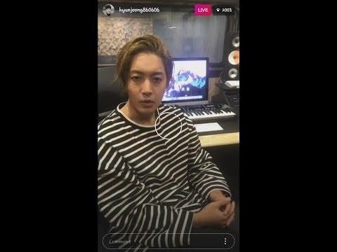 Kim Hyun Joong The Leader (SS501) Instagram First Live 20171129