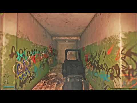 EFT [Customs] : Ash-12 12.7x55 Assault Rifle