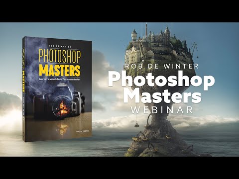 Photoshop Masters boek-webinar met Photoshop penselen-tutorial