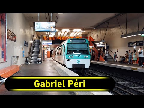Metro Station Gabriel Péri - Paris 🇫🇷 - Walkthrough 🚶