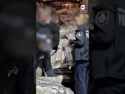 Australian police seize more than $500 million worth of cocaine