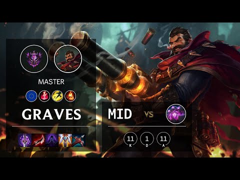 Graves Mid vs Vel'Koz - EUW Master Patch 10.22