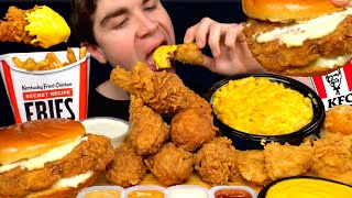 Download lagu ASMR KFC MUKBANG EXTRA CRISPY FRIED CHICKEN MAC N CHEESE CHICKEN SANDWICH TENDERS | WITH CHEESE x2 mp3