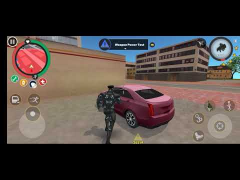 destroy police car and helicopter rope hero Vice Town