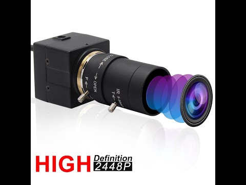 8MP Varifocal USB Webcam 4X Optical Zoom Camera with 5-50mm lens, Model:ELP-USB8MP02G-SFV(5-50)