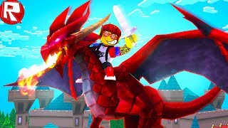 РОБЛОКС Я ПОВЕЛИТЕЛЬ ДРАКОНОВ И МОЯ БАЗА ВСЕХ СТИХИЙ В ROBLOX ВИДЕО ИГРА КАК МАЙНКРАФТ ДЛЯ ДЕТЕЙ
