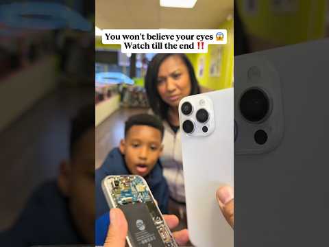 Little Kid Got SCAMMED $500 FOR A FAKE iPhone 😱 #shorts #moneytalkswireless #iphone16promax