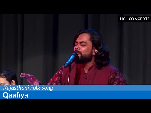 Rajasthani Folk Song by Qaafiya - HCL Concerts