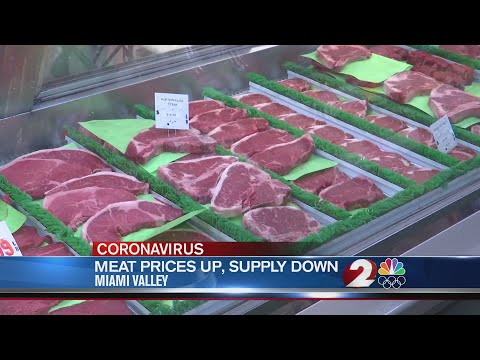 Meat prices up, supply down