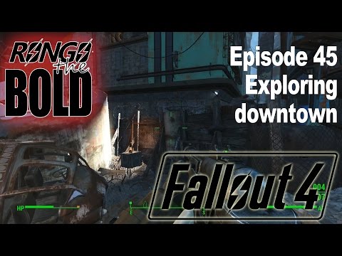 Rongo completes Fallout 4 | Episode 45 | Exploring downtown