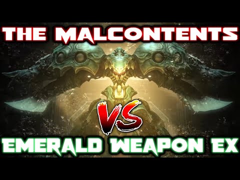 Krimson KB and the Malcontents VS. Emerald Weapon Extreme - FFXIV Shadowbringers