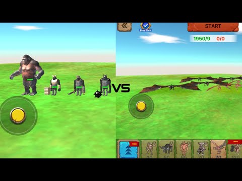 Mutant primates vs dragons & wyverns | ARBS