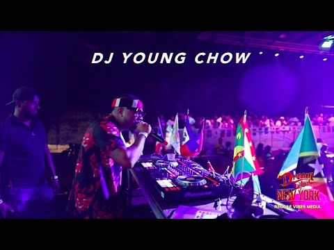 DJ Young Chow (Hot 97) jugglin at Dream Weekend NY