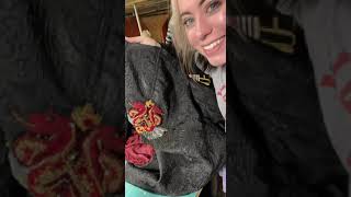 Part 2! Adding the dragon babies to the front of the gown. 🐉  | Making Rhaenyra Targaryen