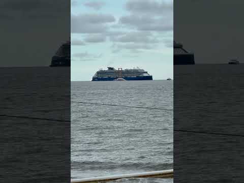Thumbnail for A large cruise ship.#travel #cruiseship