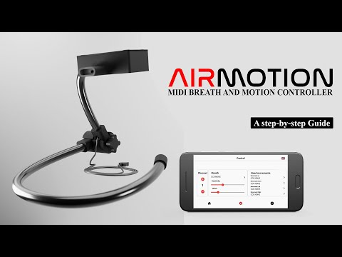 AirMotion Lite MIDI Breath and Motion Controller Quick Start
