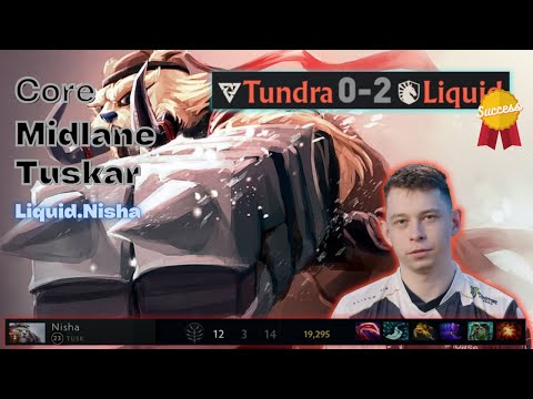 finally NISHA REVENGE his TI GRAND FINAL by STOMPING NINE vs TUNDRA