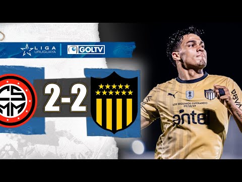 AREZO RESCATA a Peñarol con UN DOBLETE | Miramar Misiones 2-2 Peñarol | Clausura 2025