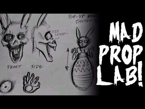 “Pop-Up Rabid Easter Bunny” | Halloween Prop Concept | Mad Prop Lab!