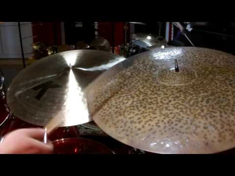 Zildjian K Light Ride 24" vs Sabian HH Pandora Ride 24" drumshop.pl