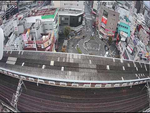 JR本八幡駅 南口のライブカメラ映像