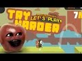 Annoying Orange Midget Apple Plays Try Harder RAGEQUIT