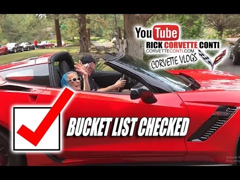 CORVETTE BUCKET LIST BOX CHECKED AT 100 YEARS OLD Video