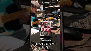 Video thumbnail for Sound test | Maestro Agena Envelope Filter | Ride - HYBS by musicconceptthailand