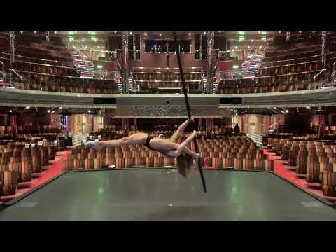 Aerial pole.promo. Polina Kyriakhno