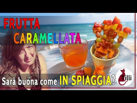 👉 Spiedini di Frutta Caramellata: come quelli che mangiavo in spiaggia da bambina!
