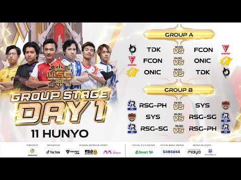 MSC 2022 D1 ONIC vs. TODAK Game 2