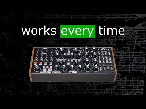 Find great harmonies with your Subharmonicon!